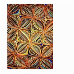 Electric Field Art Xlvii Large Garden Flag (two Sides) by okhismakingart