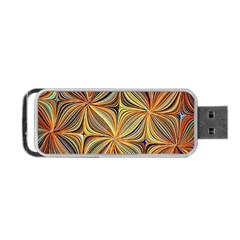 Electric Field Art Xlvii Portable Usb Flash (one Side) by okhismakingart