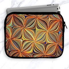 Electric Field Art Xlvii Apple Ipad 2/3/4 Zipper Cases by okhismakingart