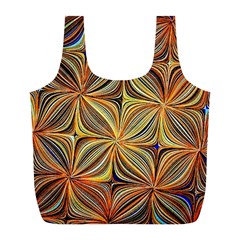 Electric Field Art Xlvii Full Print Recycle Bag (l) by okhismakingart