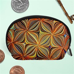 Electric Field Art Xlvii Accessory Pouch (large) by okhismakingart