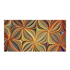 Electric Field Art Xlvii Satin Wrap by okhismakingart