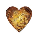 Electric Field Art L Heart Magnet Front