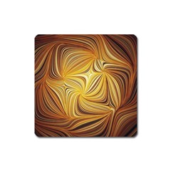 Electric Field Art L Square Magnet by okhismakingart