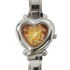 Electric Field Art L Heart Italian Charm Watch by okhismakingart