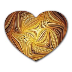 Electric Field Art L Heart Mousepads by okhismakingart