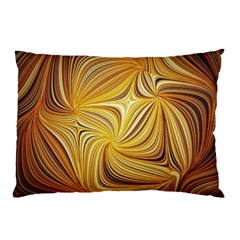 Electric Field Art L Pillow Case by okhismakingart