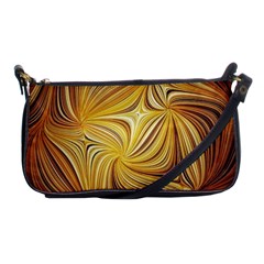 Electric Field Art L Shoulder Clutch Bag by okhismakingart