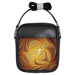 Electric Field Art L Girls Sling Bag by okhismakingart