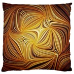 Electric Field Art L Large Cushion Case (One Side) Front