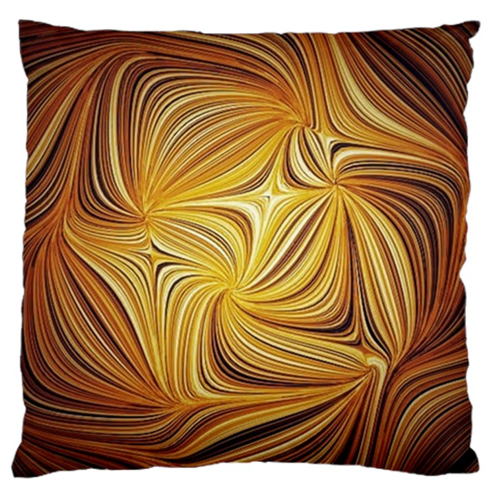 Electric Field Art L Large Cushion Case (One Side)