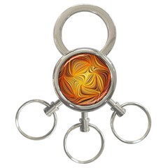 Electric Field Art Li 3-ring Key Chains by okhismakingart