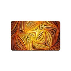 Electric Field Art Li Magnet (name Card) by okhismakingart