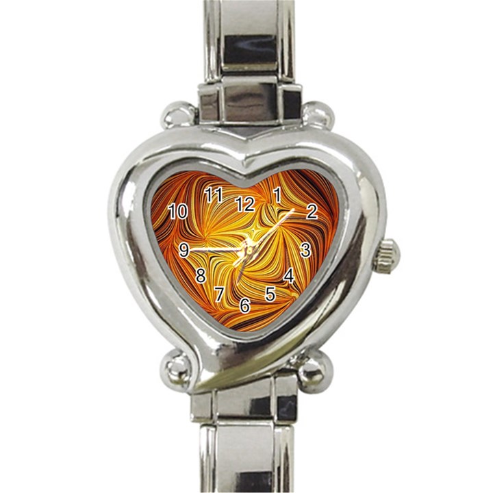 Electric Field Art LI Heart Italian Charm Watch