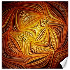 Electric Field Art Li Canvas 16  X 16  by okhismakingart