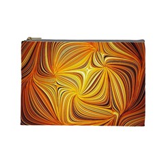 Electric Field Art Li Cosmetic Bag (large) by okhismakingart