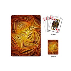 Electric Field Art Li Playing Cards (mini) by okhismakingart