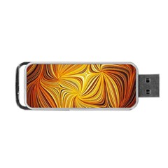 Electric Field Art Li Portable Usb Flash (two Sides) by okhismakingart