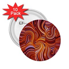 Electric Field Art Liii 2 25  Buttons (10 Pack)  by okhismakingart