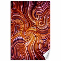 Electric Field Art Liii Canvas 20  X 30  by okhismakingart