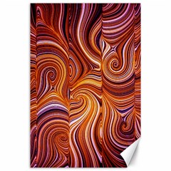 Electric Field Art Liii Canvas 24  X 36  by okhismakingart