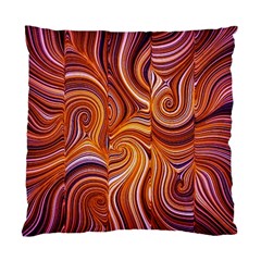 Electric Field Art Liii Standard Cushion Case (two Sides) by okhismakingart