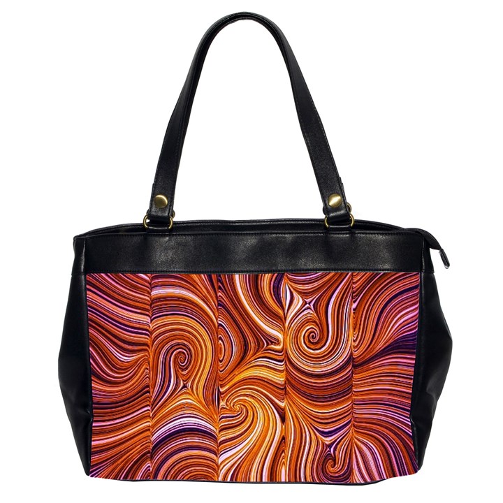 Electric Field Art LIII Oversize Office Handbag (2 Sides)