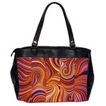 Electric Field Art LIII Oversize Office Handbag (2 Sides) Back