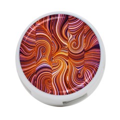 Electric Field Art Liii 4-port Usb Hub (one Side) by okhismakingart