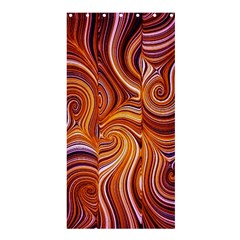 Electric Field Art Liii Shower Curtain 36  X 72  (stall)  by okhismakingart