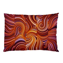 Electric Field Art Liii Pillow Case (two Sides) by okhismakingart