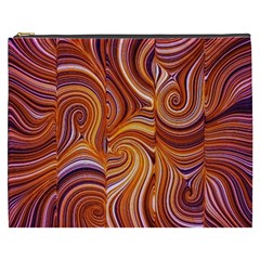 Electric Field Art Liii Cosmetic Bag (xxxl) by okhismakingart