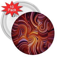 Electric Field Art Liv 3  Buttons (10 Pack)  by okhismakingart