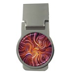 Electric Field Art LIV Money Clips (Round)  Front