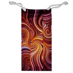 Electric Field Art Liv Jewelry Bag by okhismakingart