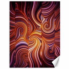 Electric Field Art Liv Canvas 36  X 48  by okhismakingart