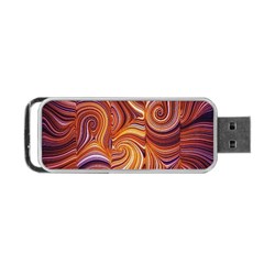 Electric Field Art Liv Portable Usb Flash (one Side) by okhismakingart