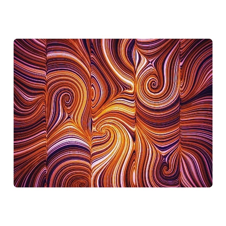 Electric Field Art LIV Double Sided Flano Blanket (Mini) 