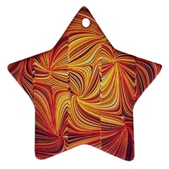 Electric Field Art Lv Star Ornament (two Sides) by okhismakingart