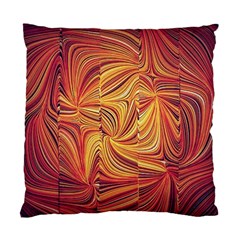 Electric Field Art Lv Standard Cushion Case (one Side) by okhismakingart