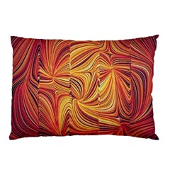 Electric Field Art Lv Pillow Case by okhismakingart