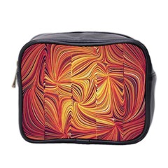 Electric Field Art Lv Mini Toiletries Bag (two Sides) by okhismakingart