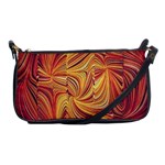 Electric Field Art LV Shoulder Clutch Bag Front