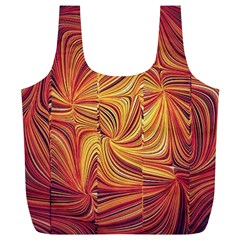 Electric Field Art Lv Full Print Recycle Bag (xl) by okhismakingart