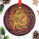 Electric Field Art LVI Ornament (Round) Front