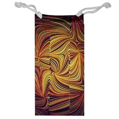 Electric Field Art Lvi Jewelry Bag by okhismakingart