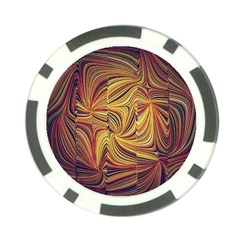 Electric Field Art Lvi Poker Chip Card Guard (10 Pack) by okhismakingart