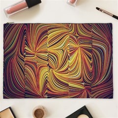 Electric Field Art Lvi Cosmetic Bag (xxl) by okhismakingart