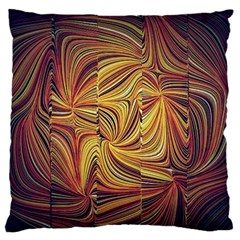 Electric Field Art Lvi Standard Flano Cushion Case (two Sides) by okhismakingart