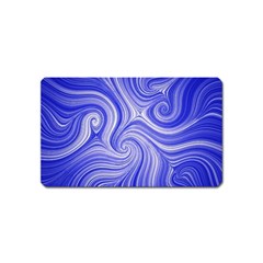 Electric Field Art Lvii Magnet (name Card) by okhismakingart